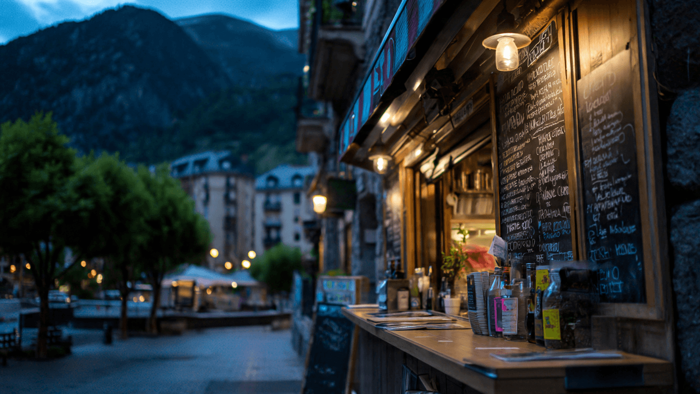 Andorra la Vella cityscape