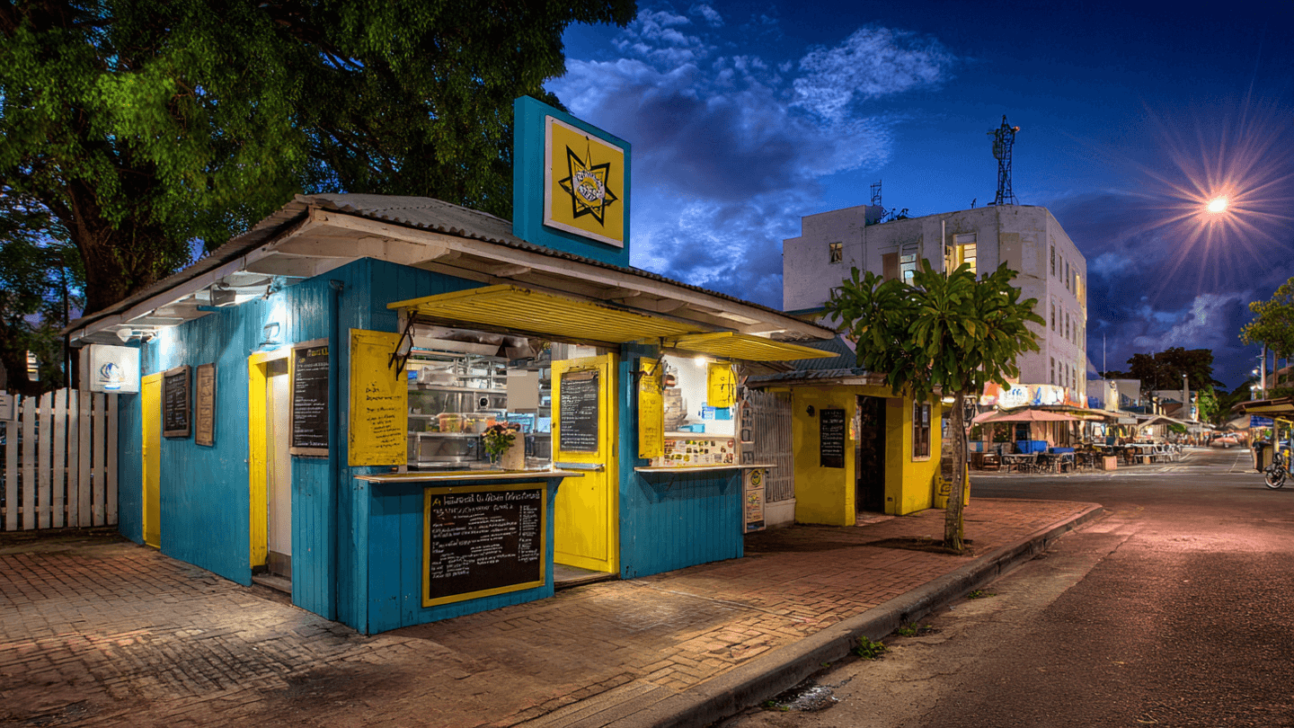 Bridgetown cityscape